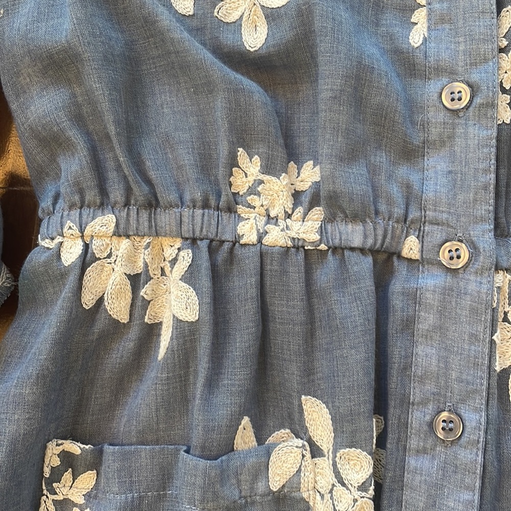 Chambray button up dress - Picture 2 of 6